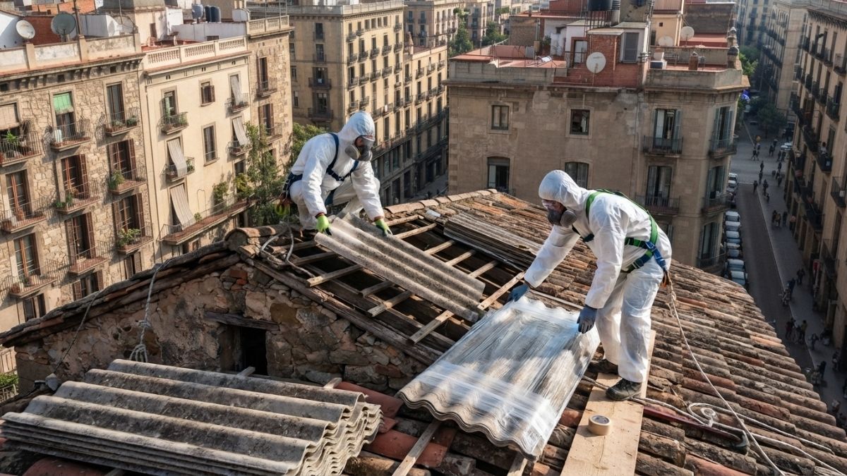 Certificado de amianto en Cataluña: Obligatorio para vender o alquilar desde el 3 de octubre de 2026