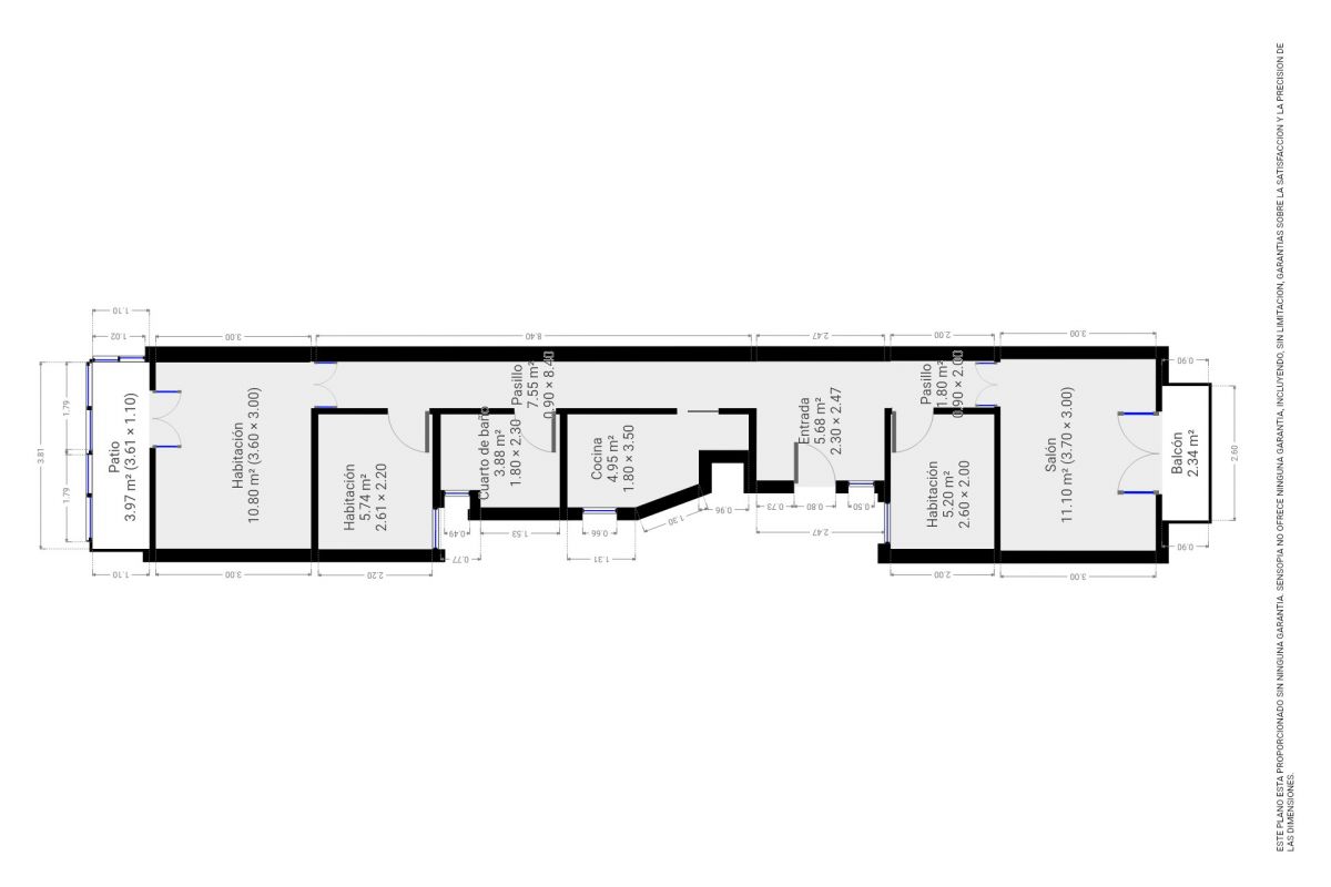 Piso en alquiler en Carrer de Floridablanca, Eixample, Barcelona-1