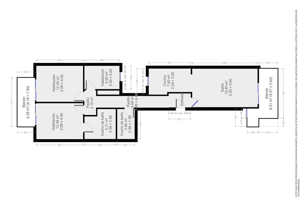 Piso en venta en Carrer de Garcilaso, Sant Andreu, Barcelona-3