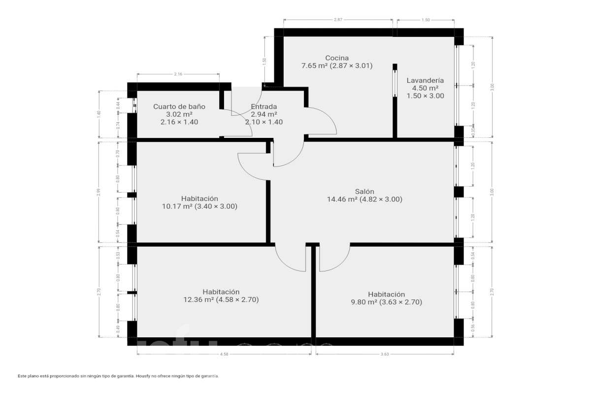 Piso en venta en Carrer del Guadiana, Sud, Terrassa-1