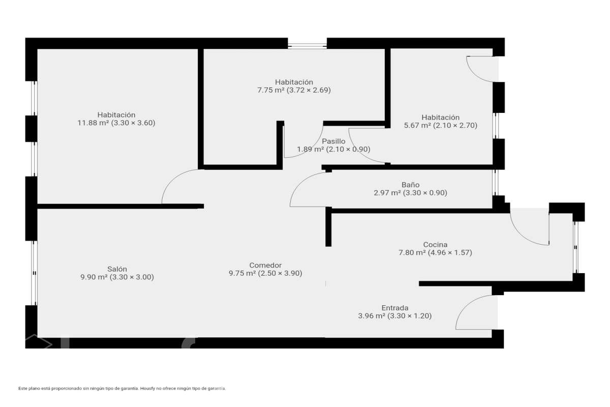 Piso en venta en Carrer de Blasco de Garay, Ponent, Terrassa-1