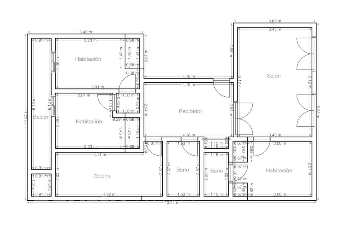Piso en venta en Calle de Eloy Gonzalo, Chamberí, Madrid-0