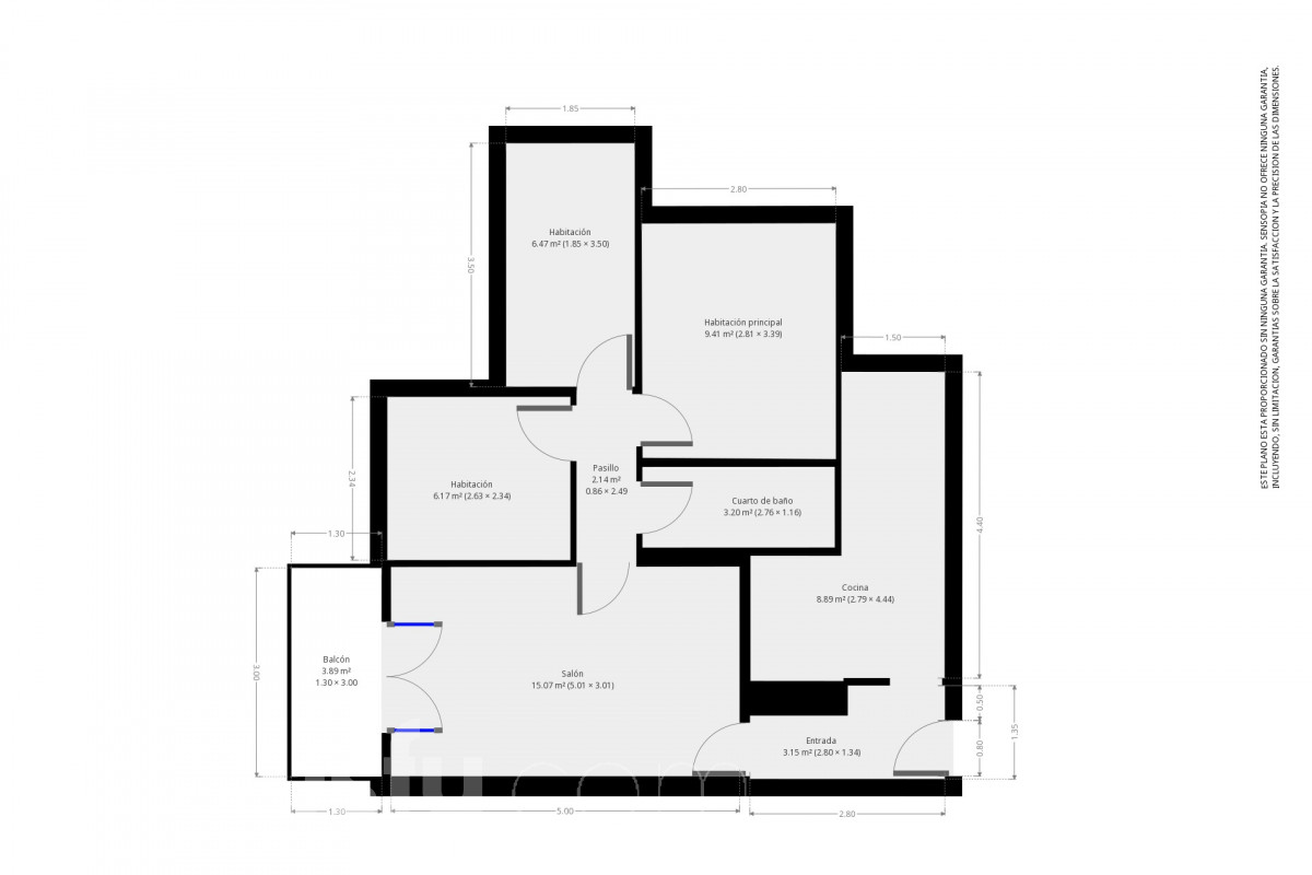 Piso en venta en Carrer de les Agudes, Nou Barris, Barcelona-1