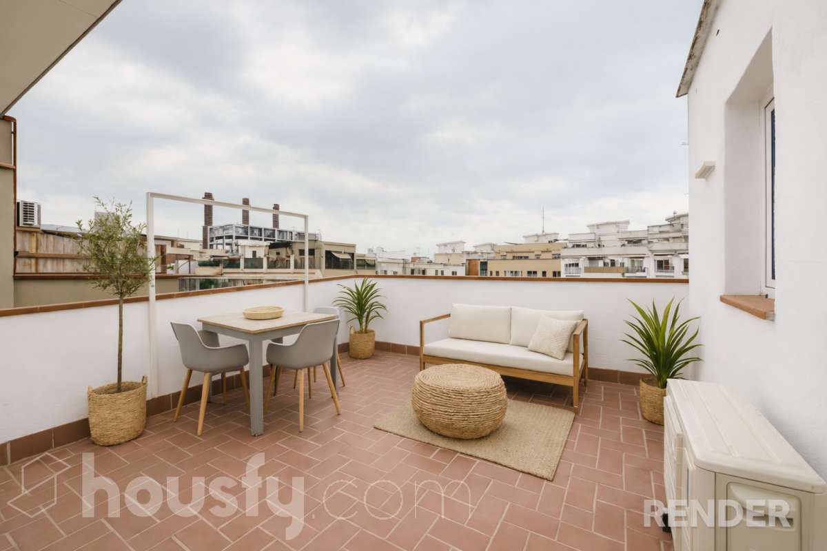 Ático en venta en Carrer de Lafont, Sants-Montjuïc, Barcelona-1